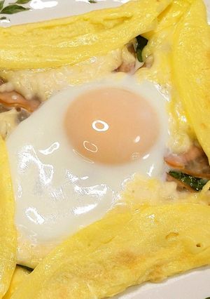 マヨわさソース！小麦粉のガレット★動画-レシピのメイン写真
