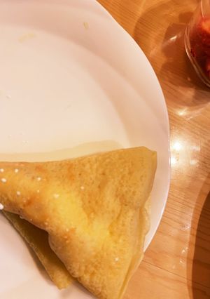 アーモンドミルクのクレープ-レシピのメイン写真