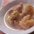 春キャベツと鶏手羽元のスープ仕立て