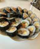 寿司飯でキンパ(恵方巻き、太巻きにも)