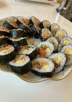 寿司飯でキンパ(恵方巻き、太巻きにも)-レシピのメイン写真