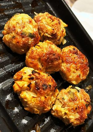厚揚げどこ？豚バーグ-レシピのメイン写真