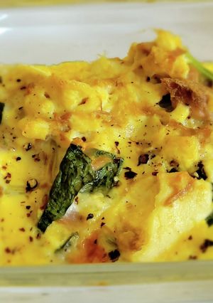 ツナと豆腐のキッシュ風グラタン-レシピのメイン写真