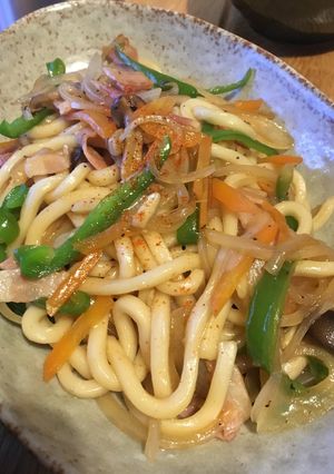 ソフト麺でもっちり焼うどん★-レシピのメイン写真