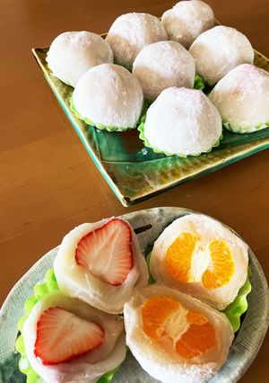 フルーツ大福-レシピのメイン写真