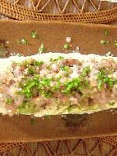 まぐろカルパッチョアボガド豆腐添え-レシピのメイン写真