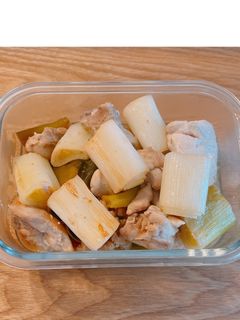 鶏肉と長ネギの柚子胡椒炒め #長ネギ-レシピのメイン写真