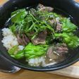 パパ砂肝の出汁茶漬け