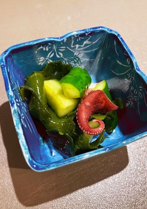 たこときゅうりとわかめの酢の物-レシピのメイン写真