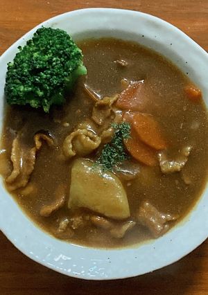 初心者カレー-レシピのメイン写真