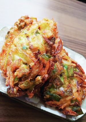 つくしとカンゾウ-かき揚げ ホクホク-レシピのメイン写真