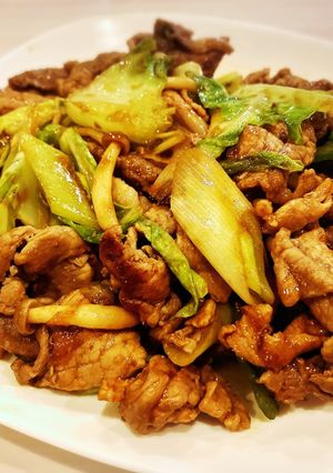 豚コマ肉でササッと回鍋肉-レシピのメイン写真