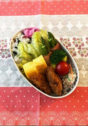 女子高校生弁当　2024.4.9-レシピのメイン写真