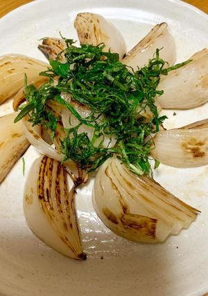 新玉ねぎのごま油焼き☆-レシピのメイン写真