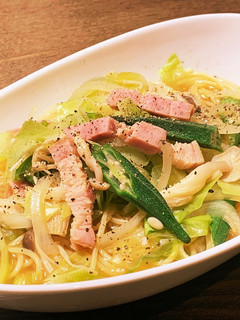 具だくさんコンソメスープパスタ-レシピのメイン写真