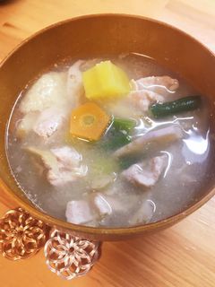 給食の「豚汁」♡アレンジVer.れんこん-レシピのメイン写真