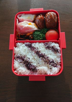 中学生女子弁当2024/04/15-レシピのメイン写真