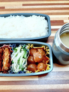 高校生男子お弁当24年4月15日-レシピのメイン写真