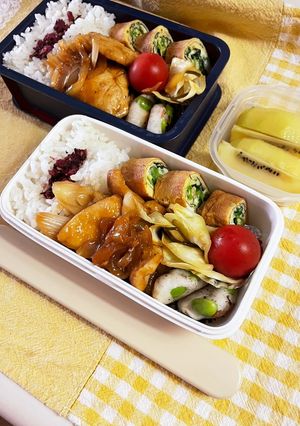 20240415娘ちゃん息子っちのお弁当-レシピのメイン写真