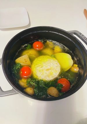 カマンベールチーズ丸ごと★アヒージョ-レシピのメイン写真