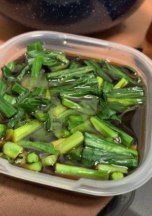 行者ニンニクの醤油漬け（ボイル）-レシピのメイン写真