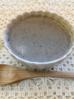 黒ごまプリン-レシピのメイン写真