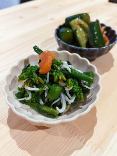 春レシピ☆簡単!しらすと菜花のしらす和え-レシピのメイン写真