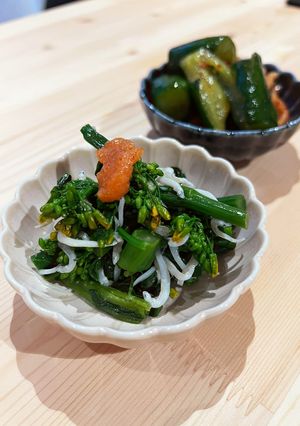 春レシピ☆簡単！しらすと菜花のしらす和え-レシピのメイン写真