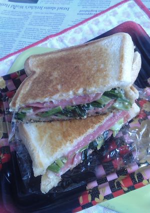 ビアソ&チーズのポパイホットサンド-レシピのメイン写真