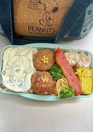 毎日高校男子弁当 ONEPIECE ウタ-レシピのメイン写真