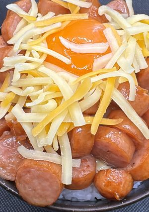 まだまだブームは終わらない！ソーセージ丼-レシピのメイン写真