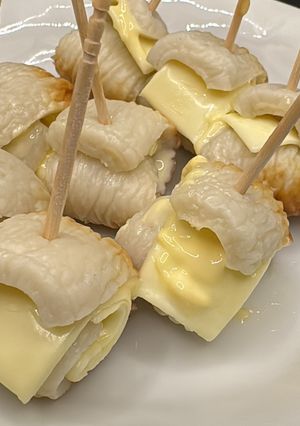 巻くだけ絶品！くるくるちくわチーズ！-レシピのメイン写真