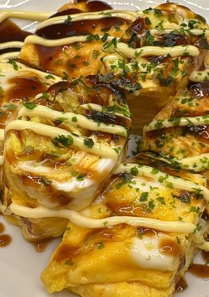 見た目もかわいい!くるくるとん平焼き!-レシピのメイン写真