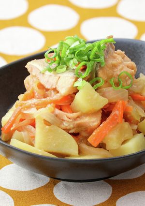 鮭とじゃがいものチャンチャン焼き風-レシピのメイン写真