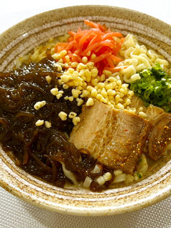 もずくトッピングで本格!沖縄そば-レシピのメイン写真