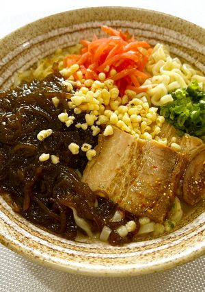 もずくトッピングで本格！沖縄そば-レシピのメイン写真