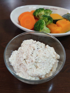 豆腐ディップ・温野菜添え-レシピのメイン写真