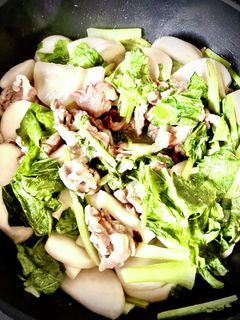 豚肉とかぶの炒め物-レシピのメイン写真