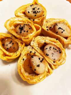 お団子入卵焼き-レシピのメイン写真