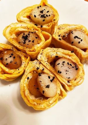 お団子入卵焼き-レシピのメイン写真