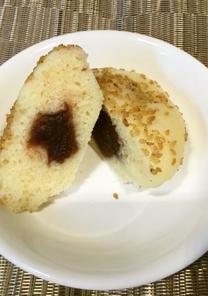 【保育園おやつ】ごま団子風蒸しパン-レシピのメイン写真