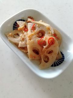色変なし♪サクサク食感の蓮根のきんぴら♪-レシピのメイン写真
