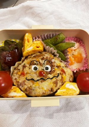 カレーパンマン キャラ弁 簡単-レシピのメイン写真