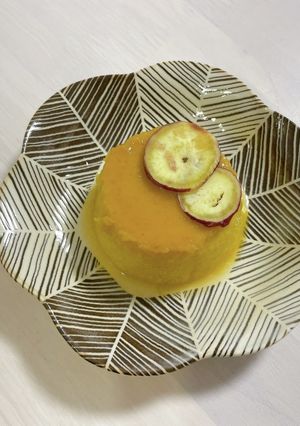 かぼちゃずっしりプリン-レシピのメイン写真