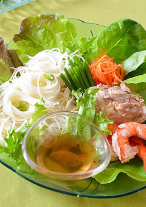 そうめんをバインホイ風にアレンジしたの♪-レシピのメイン写真
