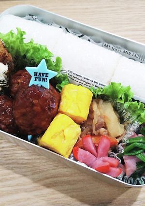高校生お弁当 2024/4/15 記録用-レシピのメイン写真