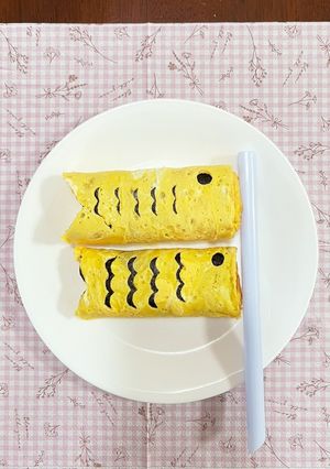 端午の節句に 玉子焼きで鯉のぼり-レシピのメイン写真