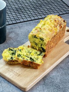 ほうれん草とコーンのケークサレ-レシピのメイン写真