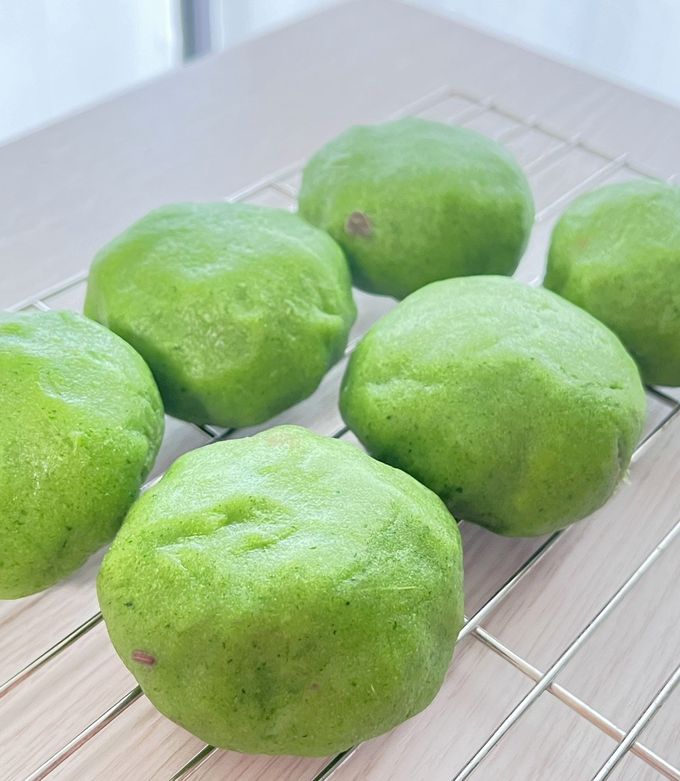 よもぎもち(上新粉ver.) by いの 【クックパッド】 簡単おいしい