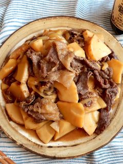 たけのこと牛肉の醤油こうじ炒め-レシピのメイン写真